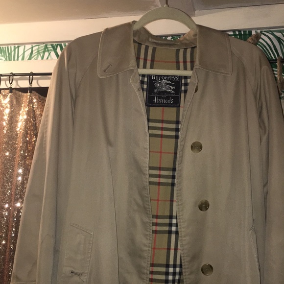 Burberry trench coat size 12